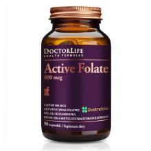 Doctor Life Active Folate Quatrefolic 5-MTHF 90 kapsułek