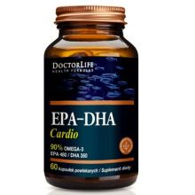 Doctor Life EPA-DHA Cardio Omega-3 60 kapsułek