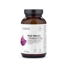 Aura Herbals Hair Mania + keratyna 20 mg 120 kapsułek