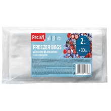Paclan Woreczki do mrożenia na płasko 2L 30 sztuk