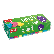 Paclan Practi Gąbki do naczyń 10 sztuk