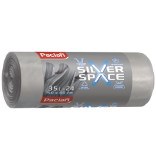 Paclan Worki Silver Space Multitop Lux Srebny 35L 24 sztuk