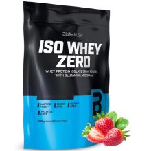 BioTech USA Iso Whey 500g lactose reduced o smaku truskawkowym