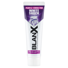 BlanX White Shock Purple Corrector pasta do zębów wybielająca 75 ml