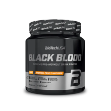 BioTech USA Black Blood NOX+ 340 g o smaku owoców tropikalnych