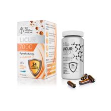 Bio Medical Pharma Licur 7000 płynna kurkumina z witaminą D3 30 kapsułek