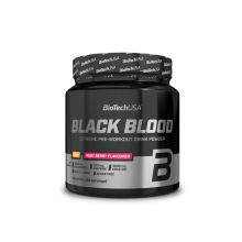 BioTech USA Black Blood NOX+ 340 g o smaku jagodowym