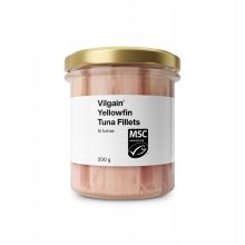 Vilgain Filety z tuńczyka żółtopłetwego w sosie własnym 200 g