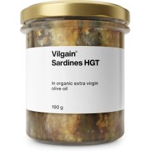 Vilgain Sardynki bio oliwie z oliwek extra virgin 190 g