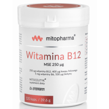 Mito-Pharma Witamina B12 MSE 250ug 120 kapsułek