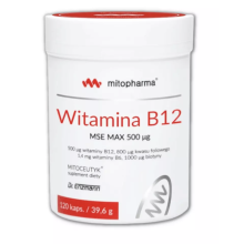 Mito-Pharma Witamina B12 MSE MAX 120 kapsułek