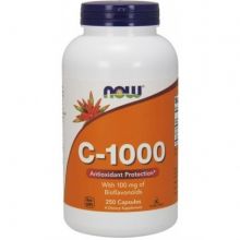 Now Foods witamina C-1000 z bioflawonoidami (100mg) 250 wegańskich kapsułek