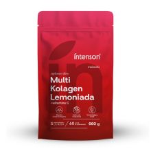 Intenson Multi Kolagen 660 g o smaku truskawkowym