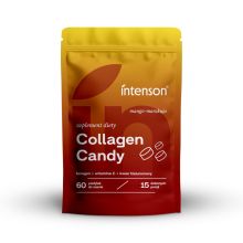 Intenson Collagen Candy 60 tabletek do ssania o smaku mango-marakuja