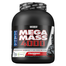 Weider Mega Mass 4000 3 kg o smaku truskawkowym
