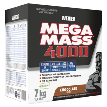 Weider Mega Mass 4000 7 kg o smaku waniliowym