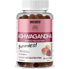 Weider Ashwagandha 40 żelek o smaku słodkiej pomarańczy
