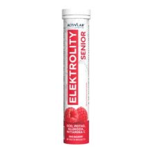 ActivLab Elektrolity Senior 20 tabletek musujących o smaku malinowym