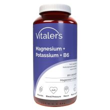 Vitaler's Magnez 100 mg + Potas 150 mg + B6 120 kapsułek