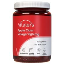 Vitaler's Ocet jabłkowy (Apple cider vinegar) 650 mg 60 kapsułek