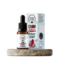 Aura Care KIDS Minerały Żelazo w kroplach Aktywator wchłaniania & AQS 15 ml