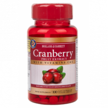 Holland & Barrett Cranberry fruit Extract ekstrakt z żurawiny 100 tabletek
