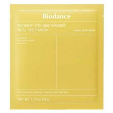 BIODANCE Radiant Vita Niacinamide Real Deep Mask rozjaśniająca maseczka 34g