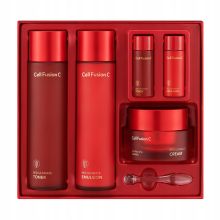 Cell Fusion C Red Ultimate Set ZESTAW toner emulsja krem