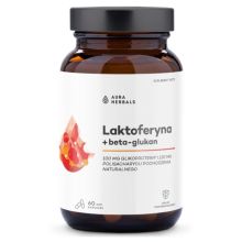 Aura Herbals Laktoferyna + beta-glukan 60 kapsułek