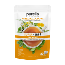 Purella SuperHerbs Herbatka Ziołowa Trawienie 20 x 1,75 g