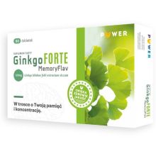 Puwer MemoryFlav Ginko FORTE 120 mg 60 tabletek