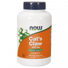 Now Foods Cat's Claw - Koci pazur 500mg 250 wegańskich kapsułek