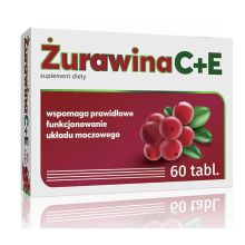 Alg Pharma Żurawina C + E 60 tabletek