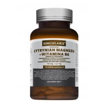 Singularis Cytrynian Magnezu + Witamina B6 120 tabletek powlekanych
