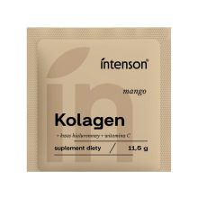 Intenson Kolagen z witaminą C i kwasem hialuronowym 11,5 g o smaku mango