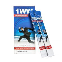 Medmess Płynna Glukoza 1WW z magnezem 10 saszetek 12ml smak pomarańczowy