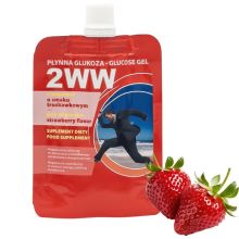 Medmess Płynna Glukoza 2WW z magnezem 1 saszetka 24 ml smak truskawkowy