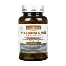 Singularis Witamina C 1000 + Bioperine® 120 kapsułek