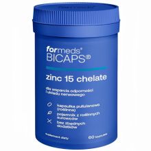 ForMeds Bicaps Zinc 15 Chelate 60 kapsułek