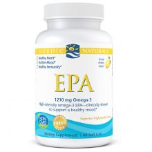 Nordic Naturals EPA 1210 mg Omega-3 60 miękkich kapsułek o smaku cytrynowym