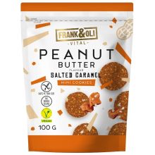 Frank&Oli Mini Cookies Peanut Butter Salted Carmel 100 g