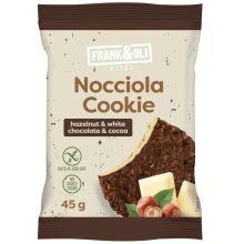 Frank&Oli Nocciola Cookie Orzech Laskowy Biała Czekolada Kakao 45 g