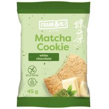 Frank&Oli Matcha Cookie z białą czekoladą 45 g
