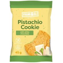 Frank&Oli Ciastko pistacjowe z białą czekoladą 45 g
