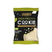 Frank&Oli High Protein Cookie Pistacja z Białą Czekoladą 50 g