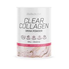 BioTech USA Clear Collagen 308g o smaku truskawka-żurawina