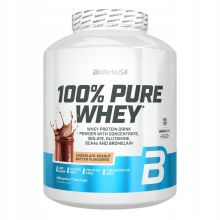 BioTech USA 100% Pure Whey 2000g o smaku masła orzechowego z czekoladą
