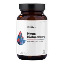 Aura Herbals Kwas hialuronowy 200 mg 60 kapsułek