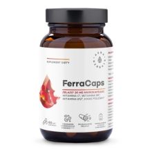 Aura Herbals FerraCaps żelazo 30 mg mikrokapsułki 60 kapsułek