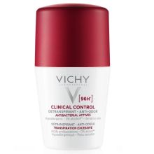 Vichy Detranspirant Clinical Control Antibacterial actives roll-on 96h 50 ml